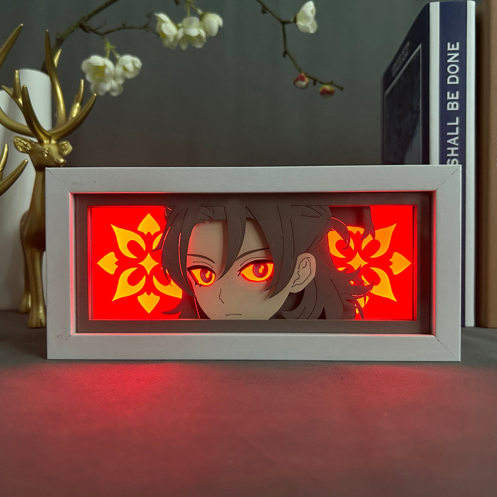 Anime Light Box: Albedo Inspired | Genshin Impact Anime Gifts