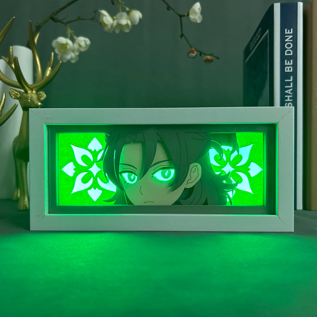 Anime Light Box: Albedo Inspired | Genshin Impact Anime Gifts