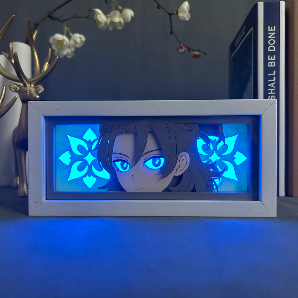 Anime Light Box: Albedo Inspired | Genshin Impact Anime Gifts