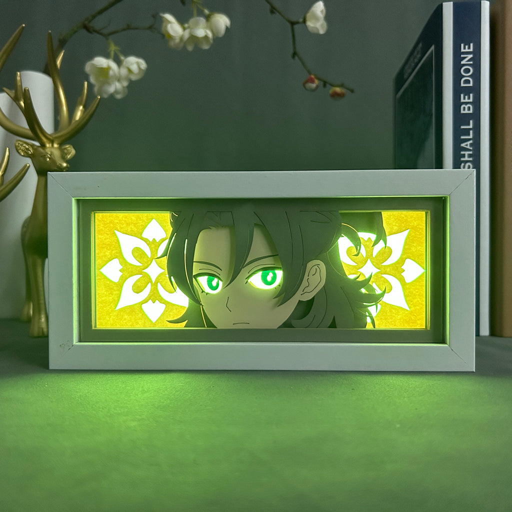 Anime Light Box: Albedo Inspired | Genshin Impact Anime Gifts