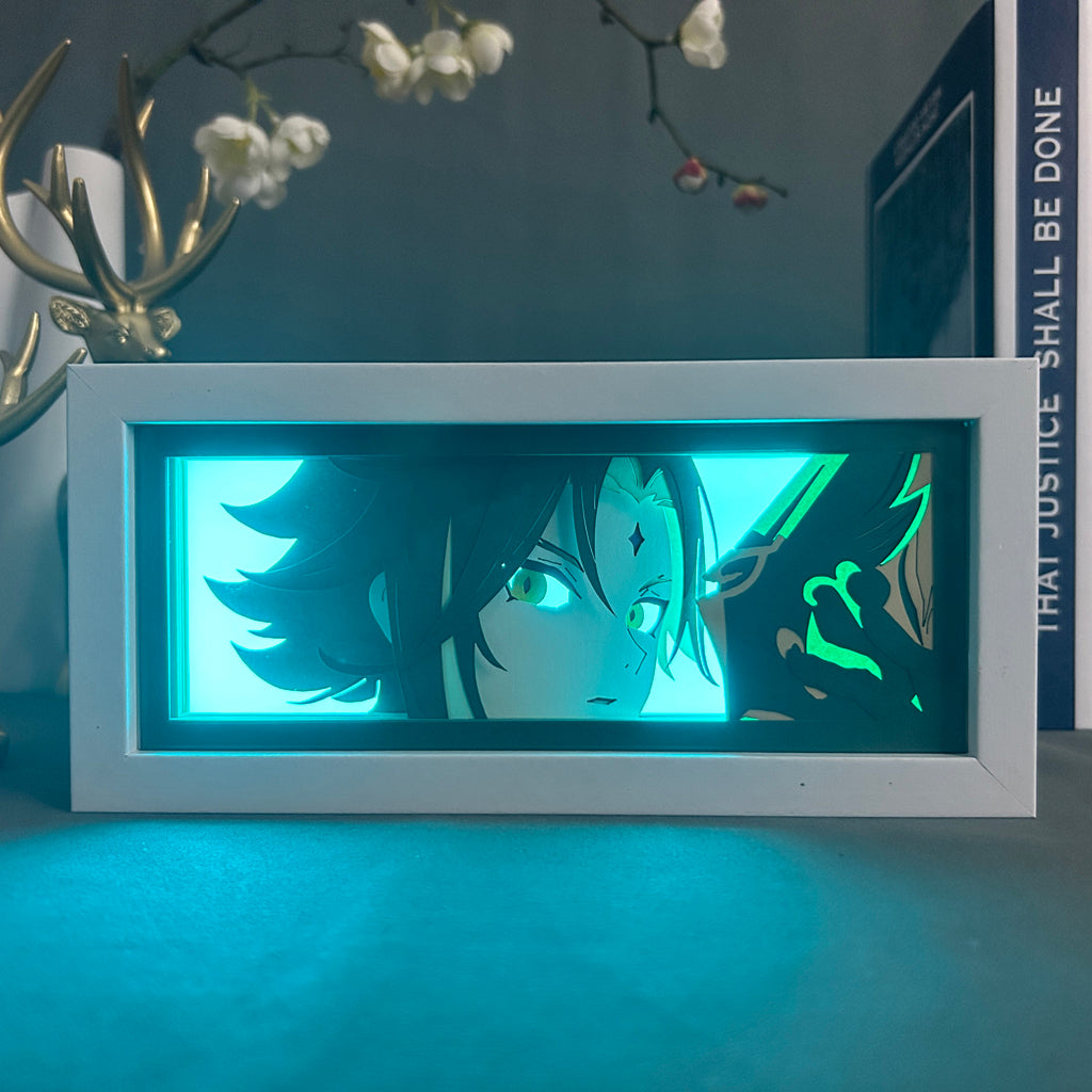 Anime Light Box: Xiao Inspired | Genshin Impact Anime Gifts