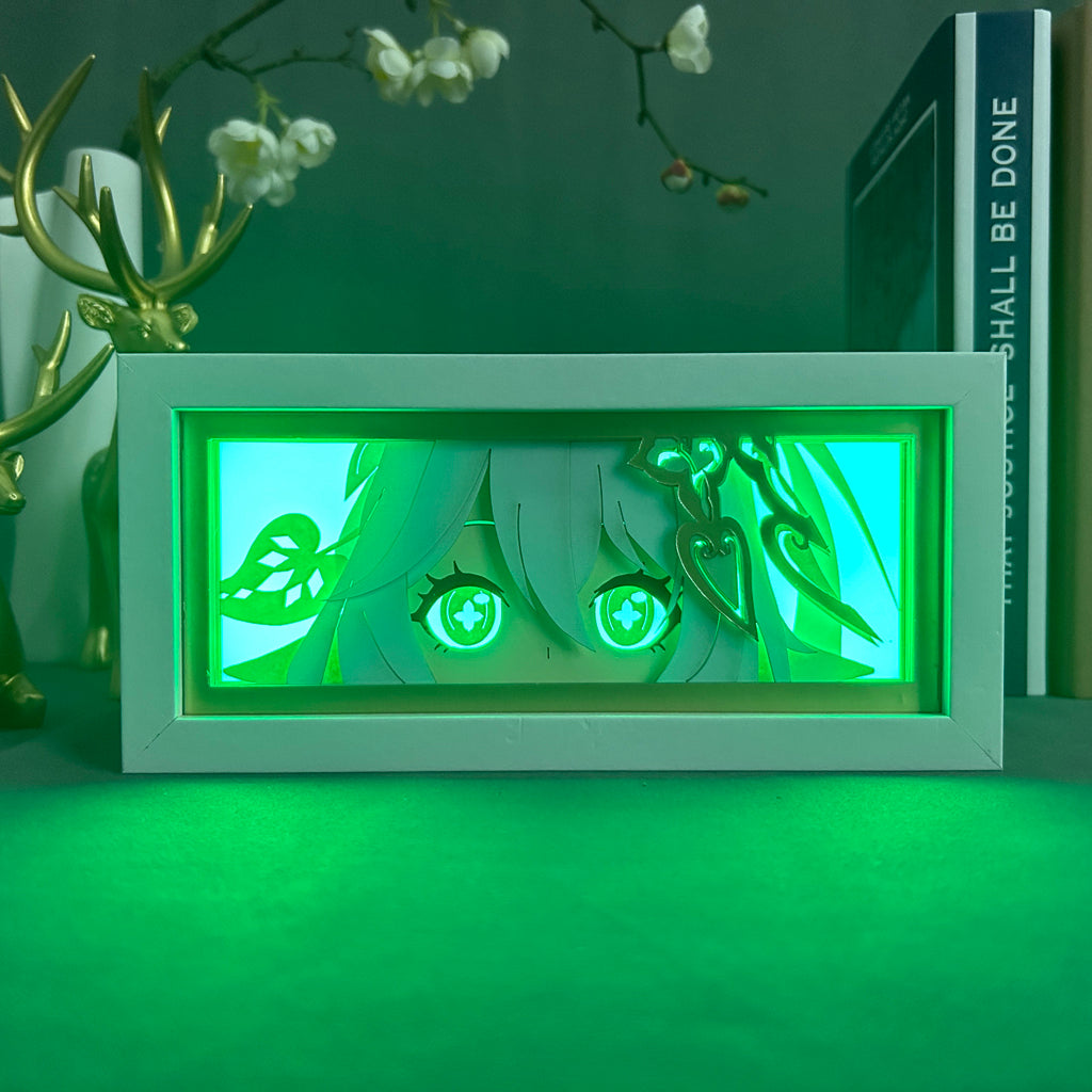 Anime Light Box: Nahida Inspired | Genshin Impact Anime Gifts