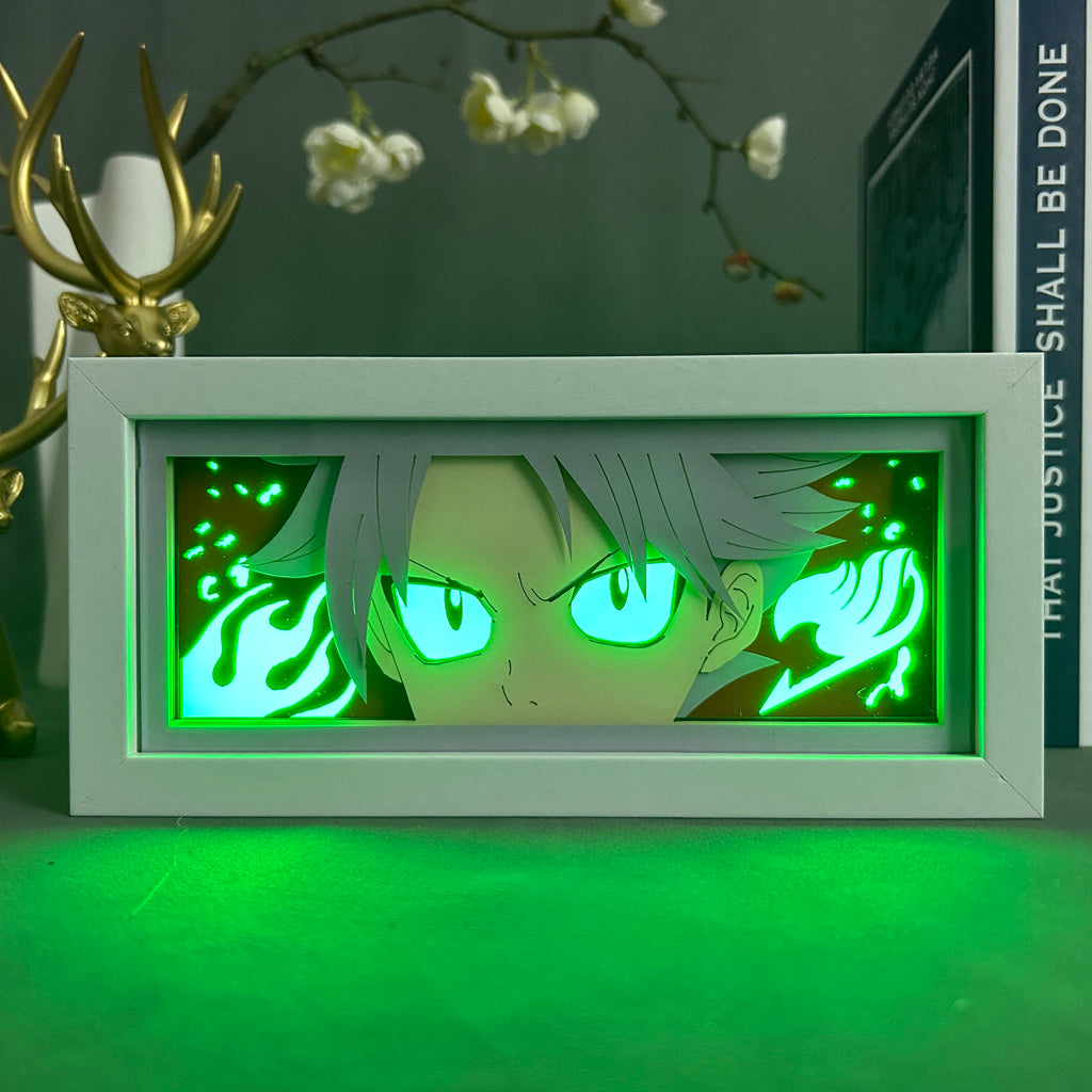 Anime Light Box: Natsu Inspired | Fairy Tail Anime Gifts