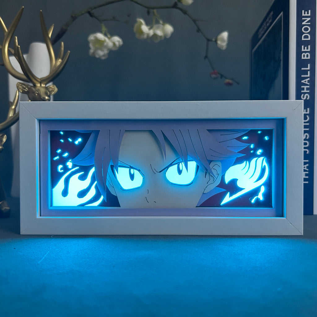 Anime Light Box: Natsu Inspired | Fairy Tail Anime Gifts