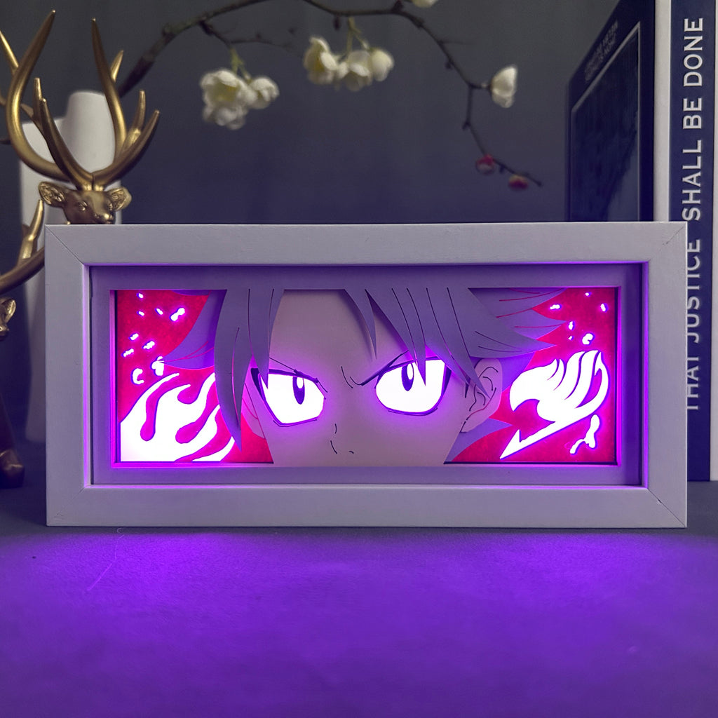Anime Light Box: Natsu Inspired | Fairy Tail Anime Gifts