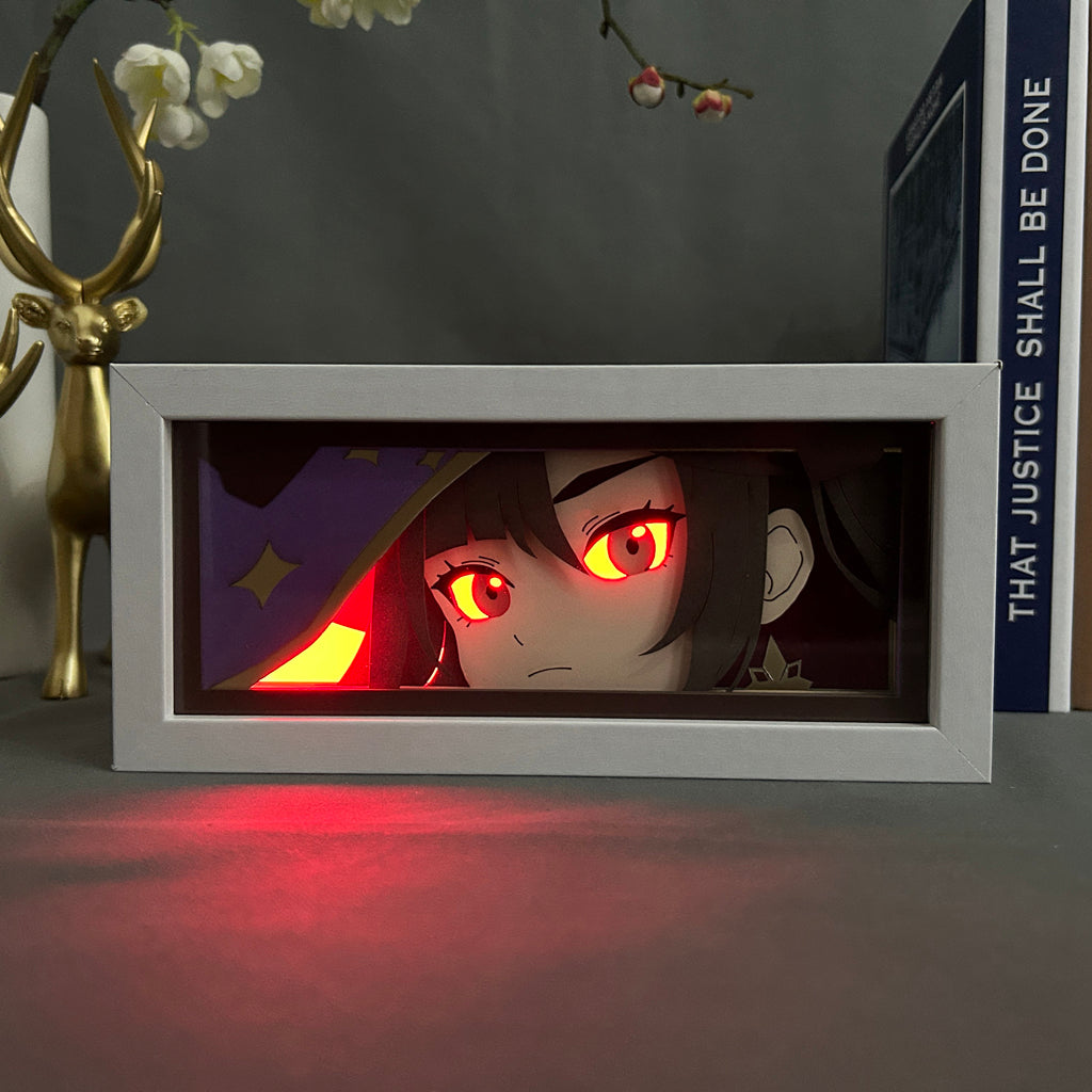 Anime Light Box: Mona Inspired | Genshin Impact Anime Gifts