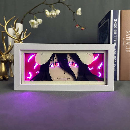 Anime Light Box: Albedo Inspired | Overlord Anime Gifts