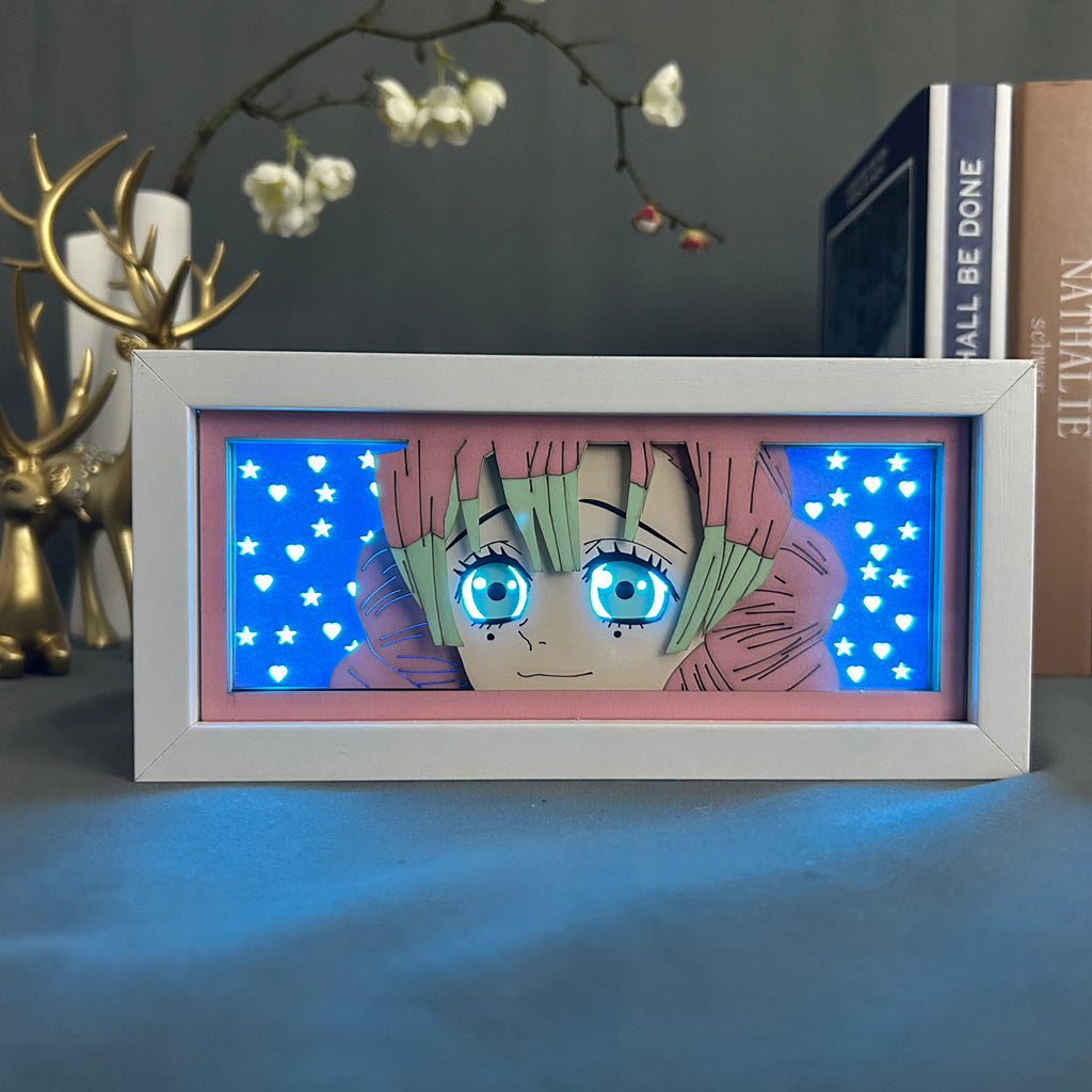 Anime Light Box: Mitsuri Kanroji Inspired | Demon Slayer Anime Gifts