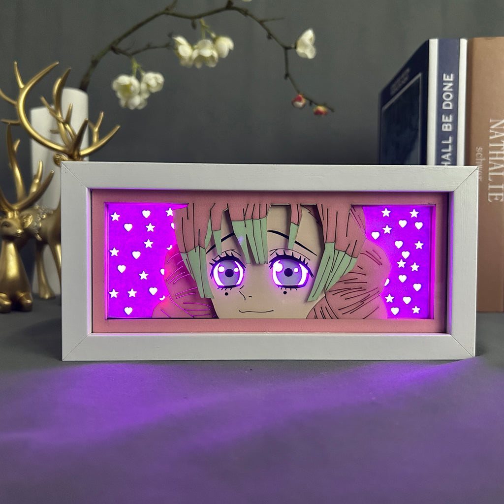 Anime Light Box: Mitsuri Kanroji Inspired | Demon Slayer Anime Gifts