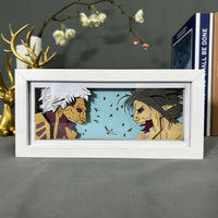 Anime Light Box: Eren Yeager x Reiner Braun Inspired | Attack on Titan Anime Gifts