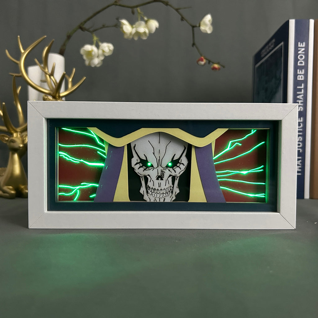 Anime Light Box: Ainz Ooal Gown Inspired | Overlord Anime Gifts