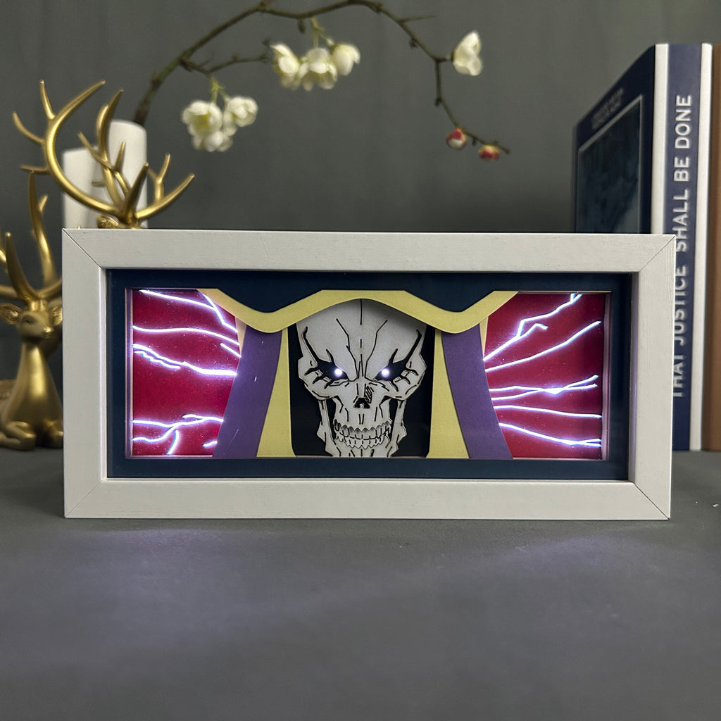 Anime Light Box: Ainz Ooal Gown Inspired | Overlord Anime Gifts