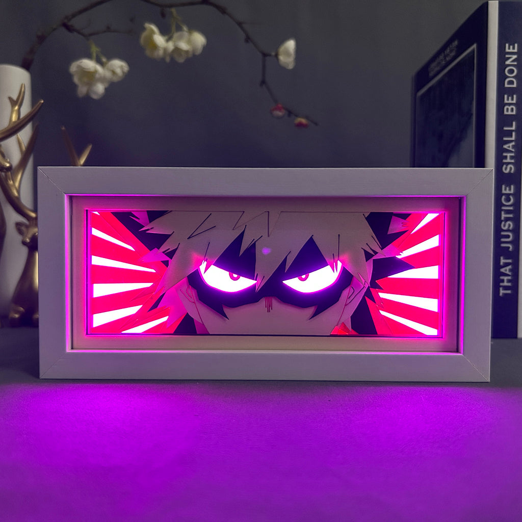 Anime Light Box: Bakugo Inspired | My Hero Academia Anime Gifts