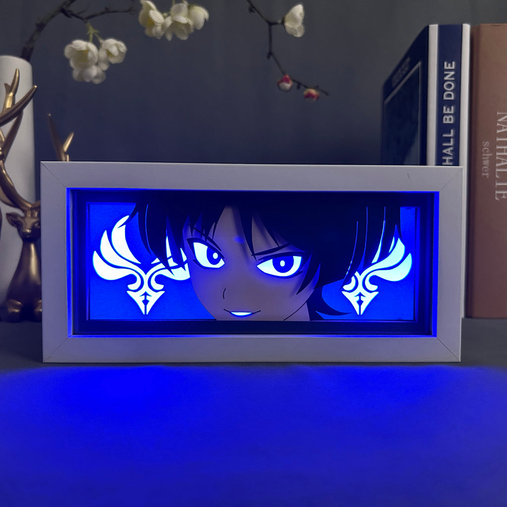 Anime Light Box: Scaramouche Inspired | Genshin Impact Anime Gifts