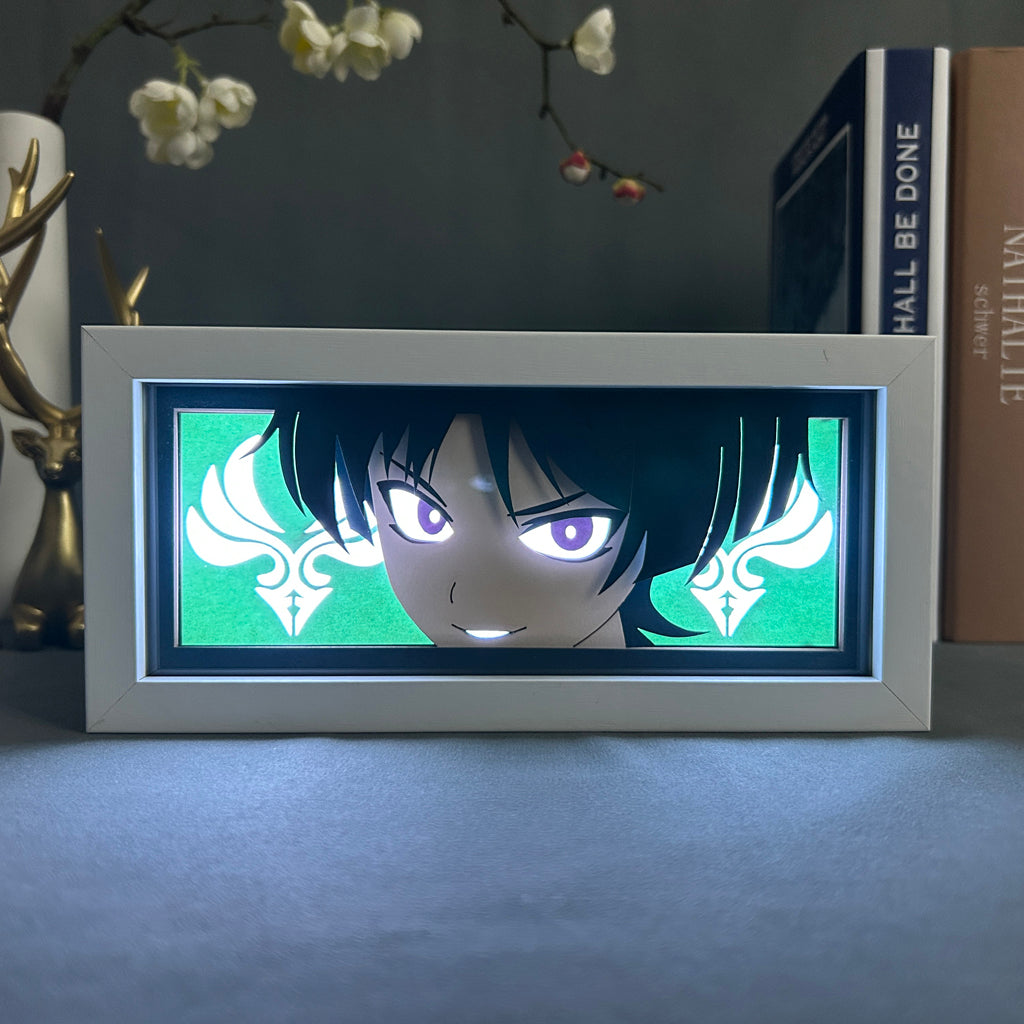Anime Light Box: Scaramouche Inspired | Genshin Impact Anime Gifts